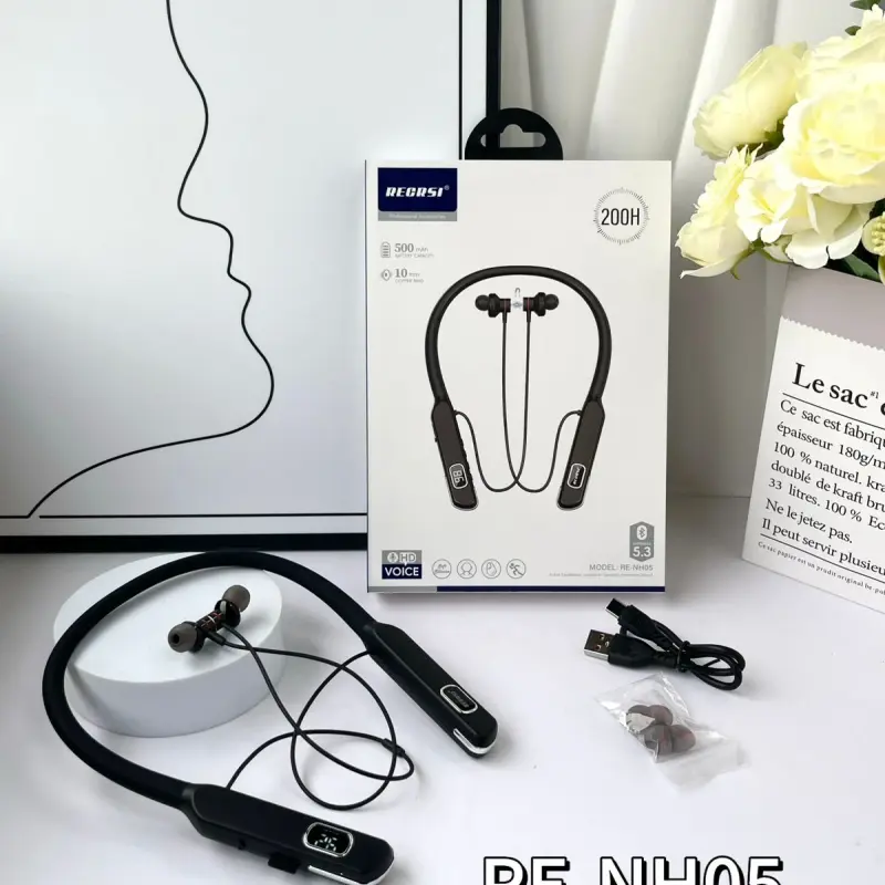 Recrsi RE-NH05 Neckband (200 Hours)